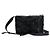Bottega Veneta Cassette Maxi Intrecciato Leather Mini Nero