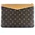 Pouch Daily Louis Vuitton Monogram Canvas Marrone - vista 2