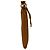 Prada Triangle Plate Soft Grain Leather One-Shoulder Bag Brown - view 4