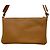 Prada Triangle Plate Soft Grain Leather One-Shoulder Bag Brown - view 5
