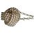 Autre Marque Collana con pendente Tiffany Somerset Mesh Ball Chain Argento - vista 3