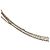 Autre Marque Collana con pendente Tiffany Somerset Mesh Ball Chain Argento - vista 4