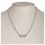 Autre Marque Tiffany Infinity Halskette mit doppeltem Kettenanhänger Silber - Ansicht 8