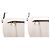 Borsa a tracolla Burberry Mini Olympia Micro Bianco - vista 8