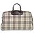 Borsa Boston Burberry Nova Check 2-Way in tela e pelle Beige - vista 2