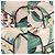 Borsa a mano in pelle floreale Burberry Rosa Beige Verde - vista 4