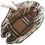 Borsa a mano in pelle floreale Burberry Rosa Beige Verde - vista 7