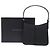 Borsa a mano in pelle Burberry Nova Check Nero - vista 2