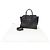 Borsa Valextra Milano Medium Borsa a mano in pelle nera 2-Way Nero - vista 2