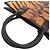 Burberry 2-Way Leder-Tote-Bag mit Tiger-Print Schwarz Orange - Ansicht 7