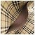 Borsa a pochette Burberry Nova Check in pelle marrone - vista 6