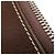Borsa a pochette Burberry Nova Check in pelle marrone - vista 8