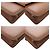 Borsa a tracolla Jimmy Choo Varenne in pelle marrone con catena - vista 5