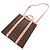 Borsa Tote 2-Way in pelle Burberry TB Monogram Marrone Rosa - vista 7