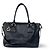 Gucci GG Charm Convertible Dome Satchel Leder Medium Schwarz