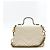 Gucci GG Marmont Top Handle Flap Matelasse Leather Small Bianco - vista 2