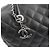 Chanel Borsa Bowling Feather Weight in Pelle Trapuntata Nero - vista 2