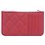 Tarjetero Chanel Timeless Classic Line Roja - vista 2