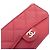 Tarjetero Chanel Timeless Classic Line Roja - vista 3