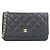 Catena per portafoglio Chanel Timeless Classic Line AP0250 Nero