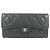 Chanel Timeless Classic Line Bi-Fold Geldbörse Schwarz