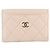 Chanel Timeless Classic Line Card Case Pink