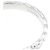 Anel Chanel Coco Crush Mini em Ouro Branco Dourado - vista 3