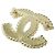 Chanel ABC538 Brosche Schwarz und Gold Golden - Ansicht 2