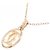 Collana con pendente Cartier in oro rosa e diamanti D'oro - vista 4