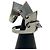 Vivienne Westwood Armor Band Ring Set Schwarz Silber - Ansicht 3