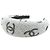 Fascia per capelli Chanel AA8272 in cotone grigio Marrone