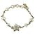 Pulsera con dijes Chanel 99133 Blanco Dorado
