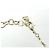 Pulsera con dijes Chanel 99133 Blanco Dorado - vista 3