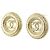 Chanel 86197 Gold Stecker-Ohrringe Golden - Ansicht 2