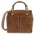 Bolso de gamuza marrón Gucci Castaño