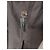 Autre Marque Camicia cotone marrone collo coreano - vista 3