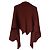 Missoni Poncho de lana marrón Castaño