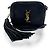 Autre Marque Saint Laurent Classic Monogram Blogger Leather Small Nero