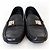 Mocassini Louis Vuitton in pelle nera Nero - vista 4