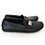 Mocassini Louis Vuitton in pelle nera Nero - vista 5