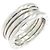 Bulgari Anel Bvlgari B.zero1 de 3 bandas em ouro branco