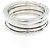 Bulgari Anel Bvlgari B.zero1 de 3 bandas em ouro branco - vista 2
