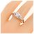 Bulgari Bvlgari Corona Ring aus Platin mit Diamant - Ansicht 5