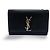 Autre Marque Saint Laurent Classic Monogram Grainy Leather Small Nero