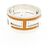 Ring Hermès Anel Hermes Move H em Prata 925 - vista 2