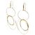 Autre Marque Pendientes Tiffany Hammered Circle - vista 2