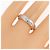 Autre Marque Tiffany Lucida Bandring aus Platin - Ansicht 4