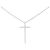 Autre Marque Tiffany Metro Cross Large Halskette