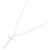 Autre Marque Tiffany Metro Cross Large Halskette - Ansicht 2