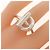 Hermès Echappé Band Ring Silber - Ansicht 5
